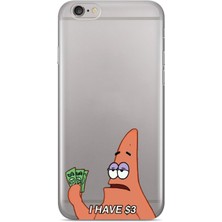 Manitoba Iphone 6 Plus / 6s Plus Uyumlu Baskılı Yumuşak Silikon Şeffaf Telefon Kılıfı