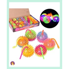 Pet Vogue Işıklı Sesli Köpek Oyuncak Topu – Diş Temizleyici, Çiğneme Oyuncağı