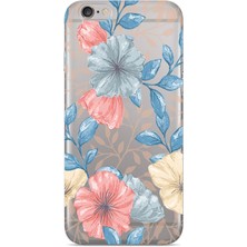 Manitoba Iphone 6 Plus / 6s Plus Uyumlu Baskılı Yumuşak Silikon Şeffaf Telefon Kılıfı