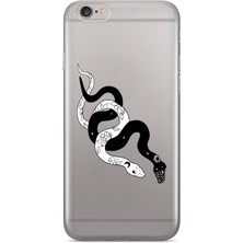 Manitoba Iphone 6/6s Uyumlu Baskılı Yumuşak Silikon Şeffaf Telefon Kılıfı