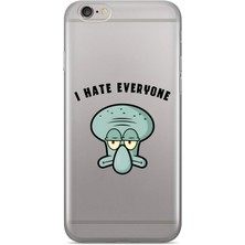 Manitoba Iphone 6 Plus / 6s Plus Uyumlu Baskılı Yumuşak Silikon Şeffaf Telefon Kılıfı