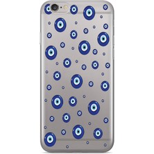 Manitoba Iphone 6/6s Uyumlu Baskılı Yumuşak Silikon Şeffaf Telefon Kılıfı