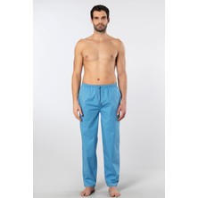 Cacharel Erkek Dokuma Pijama Tek Alt 2240/MAVI 4