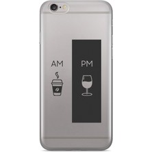 Manitoba Iphone 6/6s Uyumlu Baskılı Yumuşak Silikon Şeffaf Telefon Kılıfı