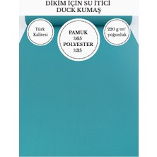 Fabricstown Su Itici Duck Kumaş | 220 G/m² | %65 Pamuk %35 Polyester | 180 cm En | Dikişlik Dayanıklı Kumaş