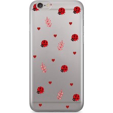 Manitoba Iphone 6/6s Uyumlu Baskılı Yumuşak Silikon Şeffaf Telefon Kılıfı