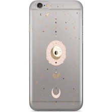 Manitoba Iphone 6 Plus / 6s Plus Uyumlu Baskılı Yumuşak Silikon Şeffaf Telefon Kılıfı