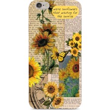 Manitoba Iphone 6/6s Uyumlu Baskılı Yumuşak Silikon Şeffaf Telefon Kılıfı