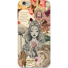 Manitoba Iphone 6/6s Uyumlu Baskılı Yumuşak Silikon Şeffaf Telefon Kılıfı