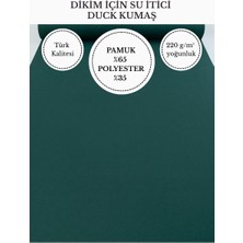 Fabricstown Su Itici Duck Kumaş | 220 G/m² | %65 Pamuk %35 Polyester | 180 cm En | Dikişlik Dayanıklı Kumaş