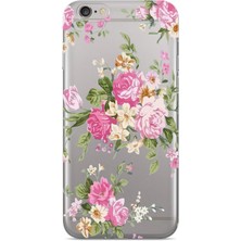 Manitoba Iphone 6/6s Uyumlu Baskılı Yumuşak Silikon Şeffaf Telefon Kılıfı