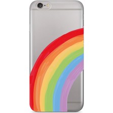 Manitoba Iphone 6/6s Uyumlu Baskılı Yumuşak Silikon Şeffaf Telefon Kılıfı