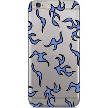 Manitoba Iphone 6 Plus / 6s Plus Uyumlu Baskılı Yumuşak Silikon Şeffaf Telefon Kılıfı