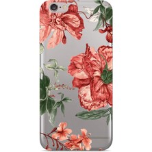 Manitoba Iphone 6 Plus / 6s Plus Uyumlu Baskılı Yumuşak Silikon Şeffaf Telefon Kılıfı