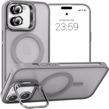 FitCase iPhone 12 Kılıf Armor Seri Magsafe Uyumlu Stand Özellikli Kamera Lensli Kapak