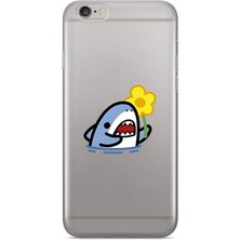 Manitoba Iphone 6 Plus / 6s Plus Uyumlu Baskılı Yumuşak Silikon Şeffaf Telefon Kılıfı