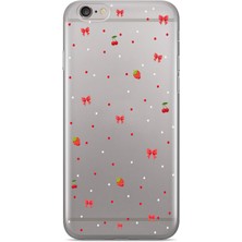 Manitoba Iphone 6/6s Uyumlu Baskılı Yumuşak Silikon Şeffaf Telefon Kılıfı