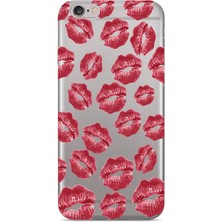 Manitoba Iphone 6/6s Uyumlu Baskılı Yumuşak Silikon Şeffaf Telefon Kılıfı