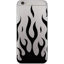 Manitoba Iphone 6 Plus / 6s Plus Uyumlu Baskılı Yumuşak Silikon Şeffaf Telefon Kılıfı