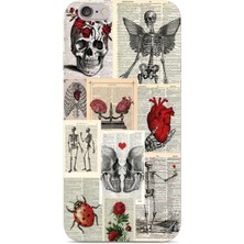 Manitoba Iphone 6/6s Uyumlu Baskılı Yumuşak Silikon Şeffaf Telefon Kılıfı