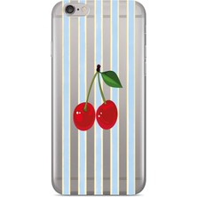 Manitoba Iphone 6/6s Uyumlu Baskılı Yumuşak Silikon Şeffaf Telefon Kılıfı
