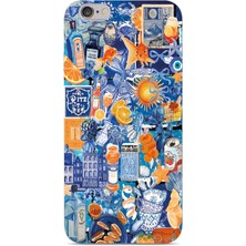 Manitoba Iphone 6/6s Uyumlu Baskılı Yumuşak Silikon Şeffaf Telefon Kılıfı