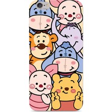 Manitoba Iphone 6 Plus / 6s Plus Uyumlu Baskılı Yumuşak Silikon Şeffaf Telefon Kılıfı