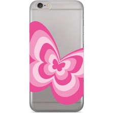 Manitoba Iphone 6/6s Uyumlu Baskılı Yumuşak Silikon Şeffaf Telefon Kılıfı