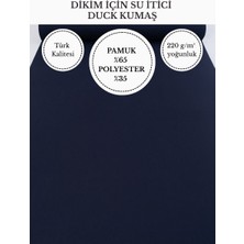 Fabricstown Su Itici Duck Kumaş | 220 G/m² | %65 Pamuk %35 Polyester | 180 cm En | Dikişlik Dayanıklı Kumaş