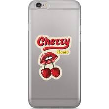 Manitoba Iphone 6/6s Uyumlu Baskılı Yumuşak Silikon Şeffaf Telefon Kılıfı