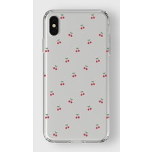 Manitoba Iphone X/xs Uyumlu Baskılı Yumuşak Silikon Şeffaf Telefon Kılıfı