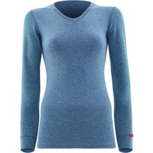 Blackspade Kadın Gri Melanj 2. Seviye Termal T-Shirt 1257