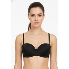 Ebru Silikonlu Destekli Straplez Sütyen