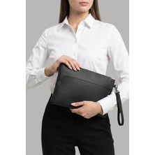 Lederax Suni Deri Clutch Çanta Portföy Çanta LD629