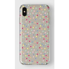 Manitoba Iphone Xs Max Uyumlu Baskılı Yumuşak Silikon Şeffaf Telefon Kılıfı