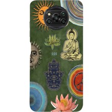 Manitoba Xiaomi Poco X3 / X3 Pro Uyumlu Baskılı Yumuşak Silikon Şeffaf Telefon Kılıfı