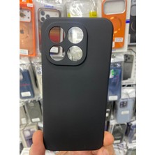 Elixem Xiaomi Mi 15T Uyumlu Siyah Rubber Silikon Esnek Kamera Korumalı Kılıf