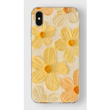 Manitoba Iphone X/xs Uyumlu Baskılı Yumuşak Silikon Şeffaf Telefon Kılıfı