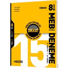 Hız Yayınları 8. Sınıf Türkçe 15 Deneme