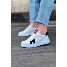 LTG Nova Beyaz Siyah Erkek Casual Ayakkabı