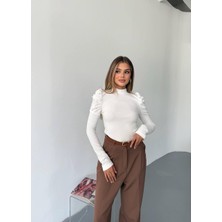 Prenses Kol Incili Kadın Bluz