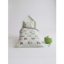 Özdilek Ranforce Work Zone Tek Kişilik Nevresim Takımı – Lastikli Çarşaflı, %100 Pamuk