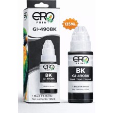 Ero Print Canon Pixma G3411 Siyah Muadil Mürekkep 135ML