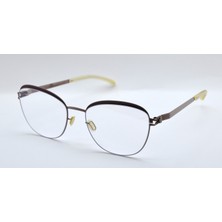 Mykita Mykıta  Charlene 55 403 Kırmızı Bronz Hand Made Altın Kadın Gözlük