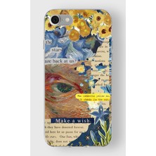 Manitoba Iphone 7/8/se Uyumlu Baskılı Yumuşak Silikon Şeffaf Telefon Kılıfı