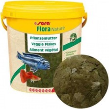 1000 Gram Sera Flora Nature Bitkisel Pul Balık Yemi