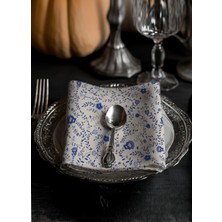 Ars Dt Servis Sunum Peçetesi 6 Parça Desenli Kumaş Şık Dekoratif