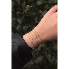 Goldium 14 Ayar Altın Rainbow Collection Bileklik