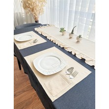 Ars Dt 6 Parça Cepli Dantel Detaylı Amerikan Servis Takımı