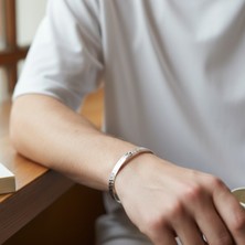 Sevil Gülgün Atelier 925 Ayar Damla Model El Yapımı Bileklik